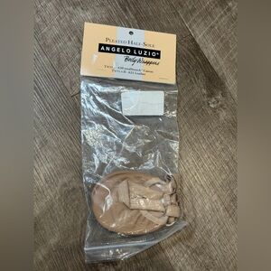 ANGELO LUZIO Child Leather Lyrical Shoes Style No. 621C Size 11 Kid Tan New